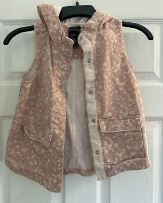 Cynthia Rowley Girls vest medium 7/8 animal print 100% Cotton Smoke Free! - Image 1 of 4