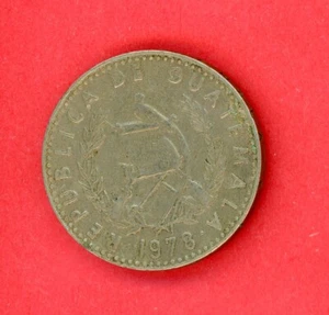 GUATEMALA 25 CENTAVOS 1978 KM 278.1 VF. - Picture 1 of 2