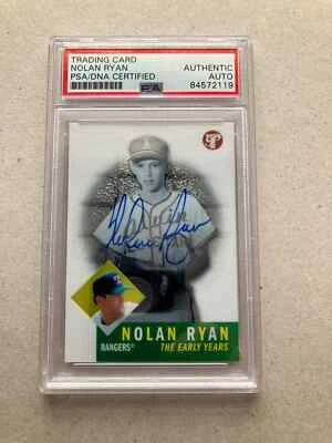 2005 Topps Pristine "The Early Years"  #140  Nolan Ryan   Pr: xxx/499  *HOF 1999 - Image 1 of 3