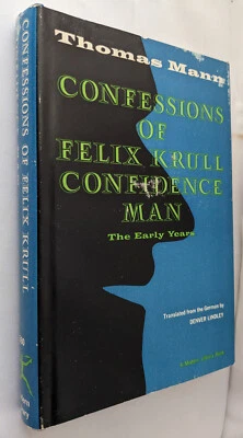 Felix Krull Thomas Mann Modern Library 360 Confession Confidence Man 1st ML 1965 - Image 1 of 4