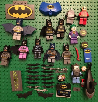 Lego Batman DC Minifigures Lot/Accessories: Pirate Batman, Batzarro, Joker++++ - Image 1 of 4
