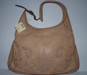 NEW Cole Haan Genuine Leather Village Novelty Hobo - Picture 1 of 3
