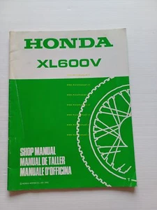 Honda Transalp XL 600 V VARIANTI 1995 manuale officina ITALIANO originale - Picture 1 of 10