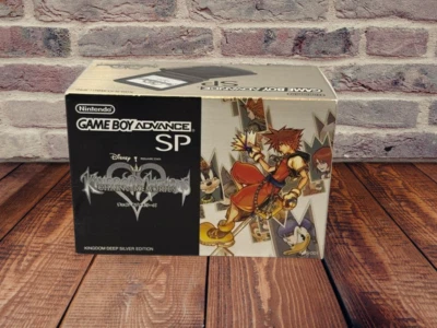 Nintendo Gameboy Advance SP GBA Console Kingdom Hearts Limited Rare Unused Japan - Image 1 of 4