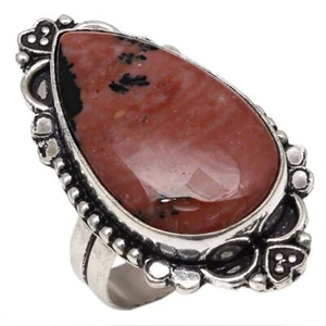 Hunny Dendritic Opal Gemstone Handmade Silver Jewelry "8.5" - Picture 1 of 7