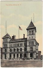 Post Office, ALBANY, NY, antique 1913 postcard