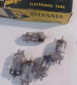 Vintage Sylvania 6AL5 Radio Tube - Picture 1 of 2