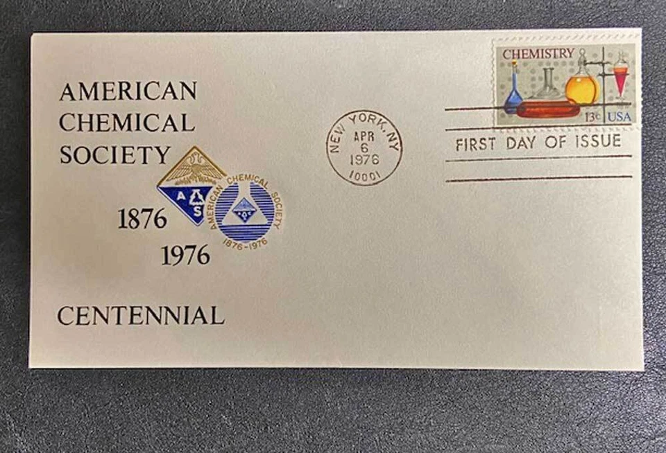 US Sc #1685 FDC, American Chemical Society Centennial Cachet  - Image 1 of 1