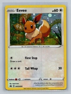 Eevee SWSH: Sword & Shield Promo Cards SWSH095 NM Cosmos Holo Rare - Picture 1 of 2