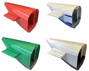 Falta Lego Ladrillo 54701cx3 54654 Plano Cola de Fuselaje 12 x 16 x 7 Seleccionar Color - Imagen 1 de 5