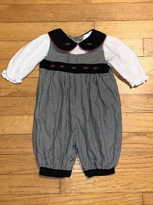 Romper bolha flores bordadas vintage Alexis 3 meses - Imagem 1 de 4