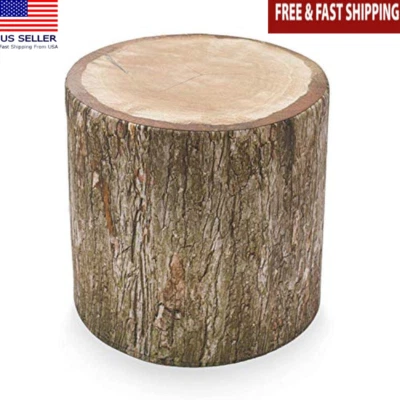 Puf redondo impermeable otomano elegante interior exterior reposapiés decoración sala Foto 1 de 4