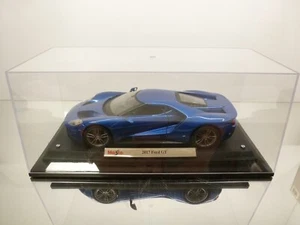 MAISTO 31384B FORD GT 2017 - BLUE 1:18 - IN GOOD CONDITION - Imagen 1 de 6