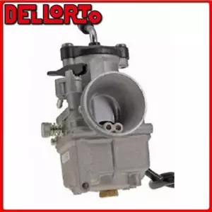 09357 CARBURATORE DELL'ORTO VHST 28 BS 2T VALVOLA PIATTA ARIA MANUALE UNIVERSALE - Imagen 1 de 5