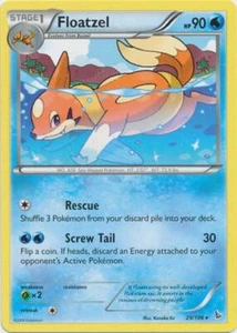 2x (XY02-029) Floatzel Rare Pokemon XY FlashFire Card # 29 - Picture 1 of 1