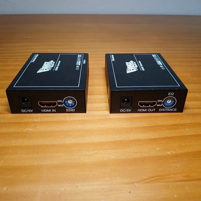 Vanco HDMI Extender Over Single Cat5e/Cat6 Cable Model VPW-280572 hdmiex50 - Image 1 of 4