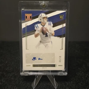 2021 Panini Impeccable Rookie Autographs Sam Ehlinger #1 /10 (AU, RC) 1st Print - Picture 1 of 2