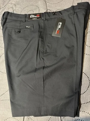 PANTALONES CORTOS DE GOLF RALPH LAUREN RLX SASTRE FIT NEGROS TALLA 38 PARA HOMBRE NUEVOS CON ETIQUETAS $98,50 Foto 1 de 4