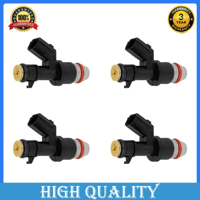Fit For Honda Accord 2.4L L4 2008 2009 2010 2011 2012 US Set of 4 Fuel Injectors - Image 1 of 4