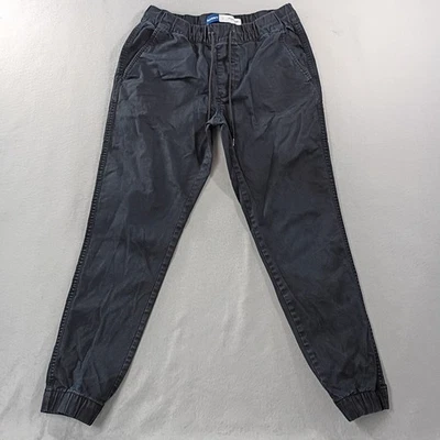 Pantalones de chándal antiguos azul marino modernos incorporados flexibles negros caqui para hombre talla pequeña Foto 1 de 4