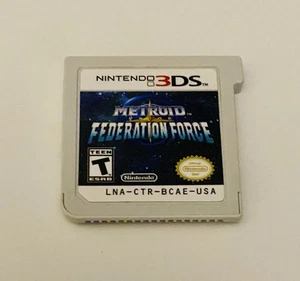 Metroid Prime Federation Force Nintendo 3DS nur Spiel - funktioniert super - schneller Versand - Bild 1 von 2