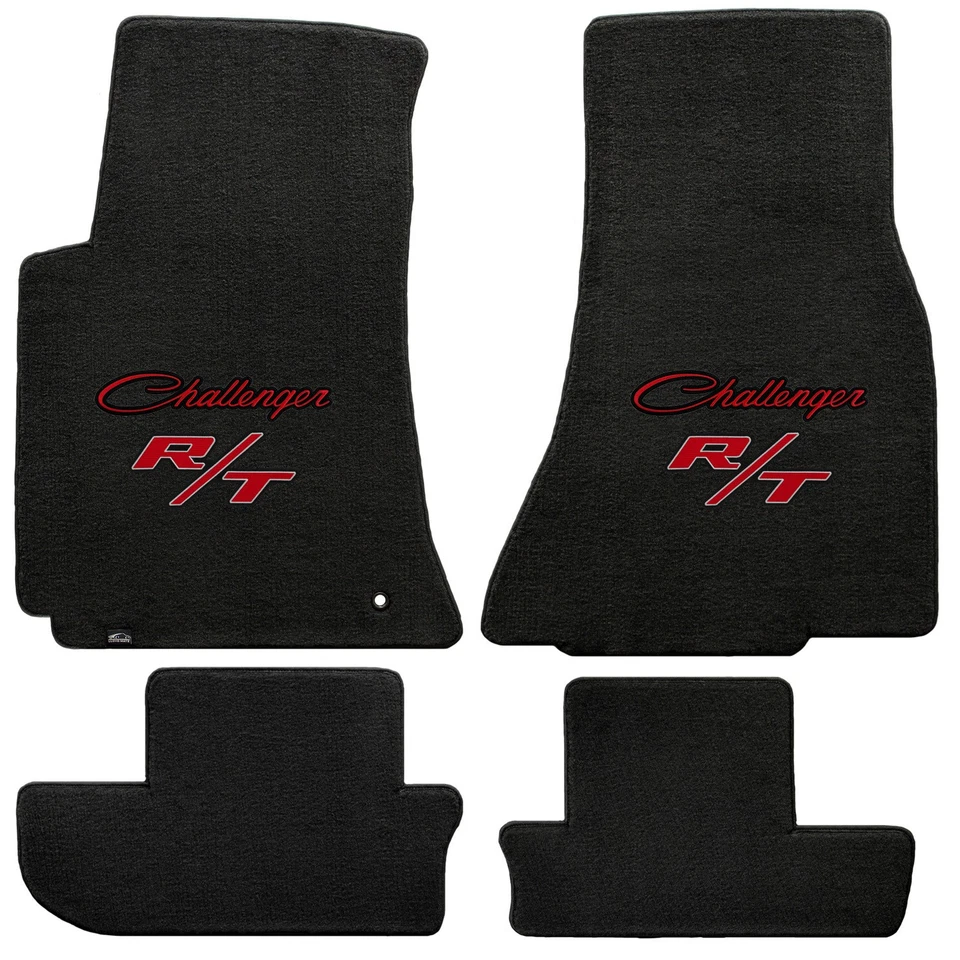 Juego de 4 alfombrillas Lloyd para Dodge Challenger 2008-2010, carbón Foto 1 de 4