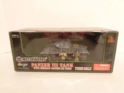 Juguetes siglo XXI 2003 motorería alemán Segunda Guerra Mundial Panzer III tanque vehículo diecast en paquete Foto 1 de 4