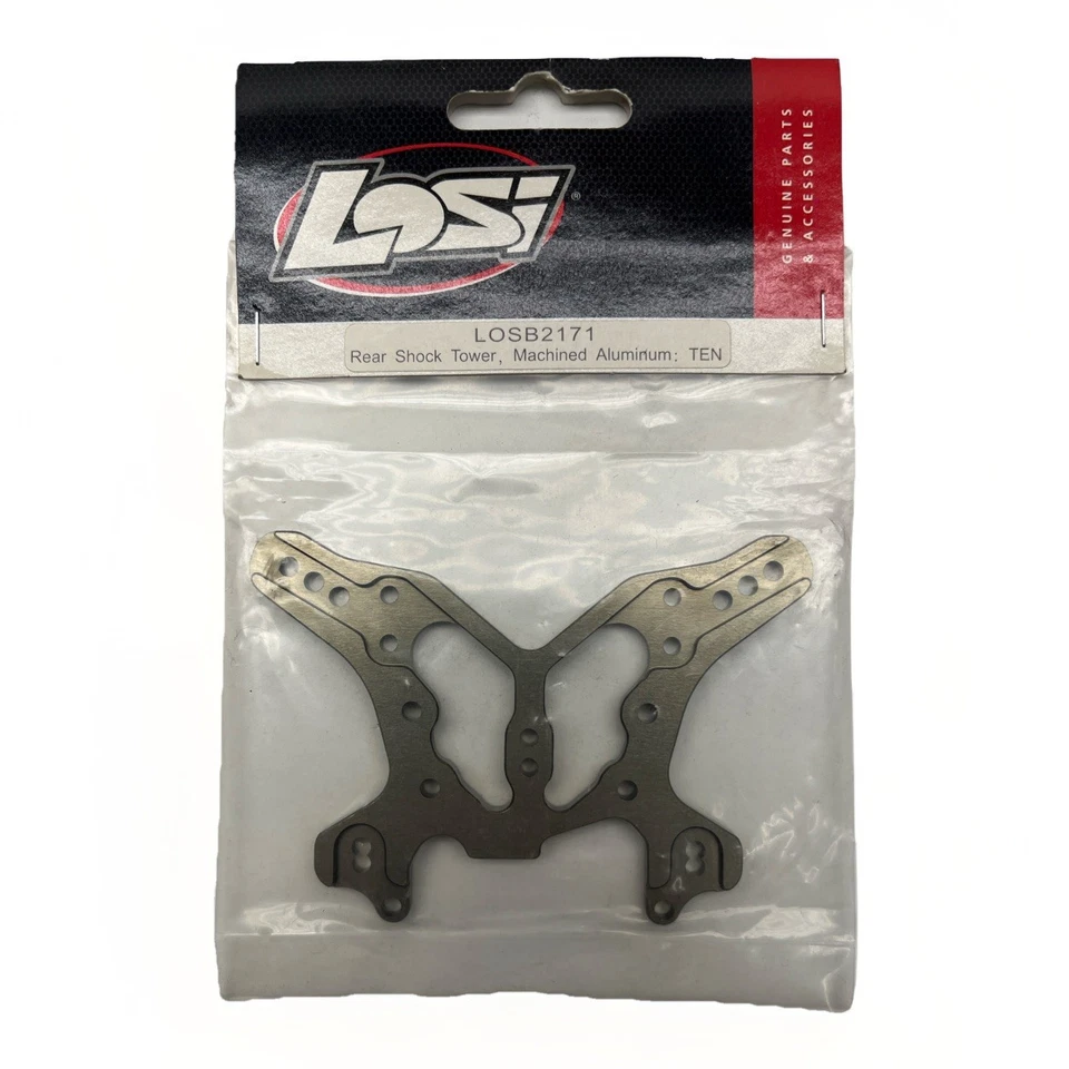 Rare🔥LOSI Rear Shock Tower, Machined Aluminum: Ten LOSB2171 - Image 1 of 1