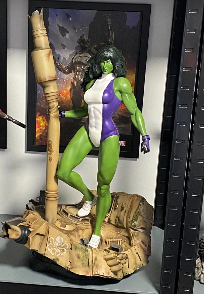 XM Studios She Hulk 1/4 scale Statue not sideshow, Prime 1 AMAZING PIECE - Bild 1 von 1