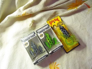 STRIKE KING KVD Sexy Frog SFKVD-158, SPRING FROG LUNKERHUNT GREEN TEA & CROAKER - Picture 1 of 10