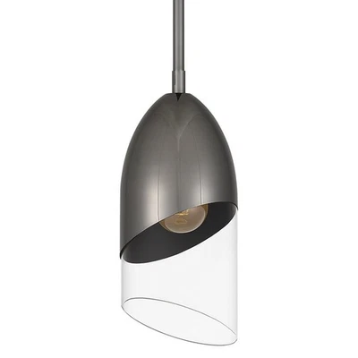 Mini Pingente Quoizel PCHAY1505 Haynes 5"W - Preto - Imagem 1 de 4