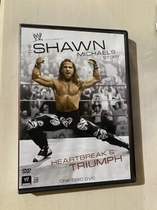 WWE - The Shawn Michaels Story: Heartbreak and Triumph (DVD, 2007, 3-Disc Set) - Picture 1 of 3