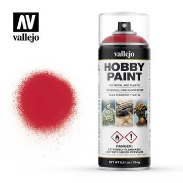 Vallejo Sprays Vallejo 28023 Aerosol Bloody Red 400ml Hobby Spray Paint - image 1 of 1