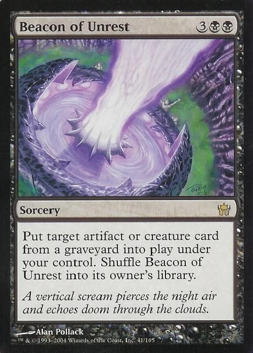 Beacon of Unrest - Medium Play MTG Fifth Dawn - Image 1 of 1