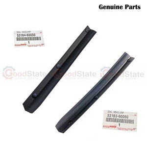 Genuine Toyota LandCruiser 80 Series HZJ RH LH Headlamp Cover Seal Set - Picture 1 of 11