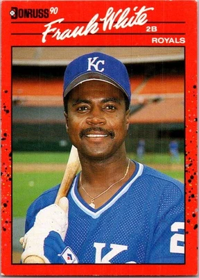 1990 Donruss #262 Frank White - Image 1 of 2
