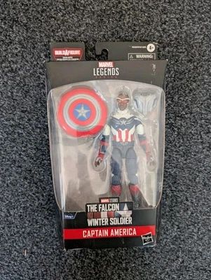 Captain America The Falcon and the Winter Soldier Marvel Hasbro Box Damage - Image 1 of 2