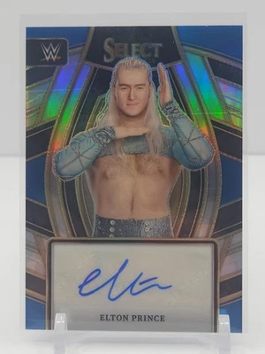 ELTON PRINCE 2024 SELECT WWE SILVER PRIZM AUTOGRAPH AUTO! - Image 1 of 2