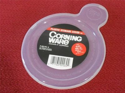 ❤️ NEW CorningWare 150-PC Sheer Clear STORAGE COVER Tab Handle for GRAB-IT BOWL