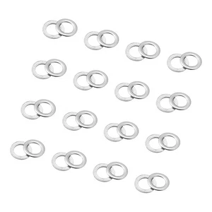 100 Packs - Small Metal Washers Fits for Industrial Screws M3 x 5mm x 0.5mm - Picture 1 of 5