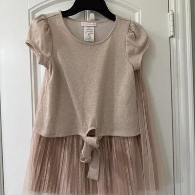 Traje de vacaciones para niñas talla 10 oro rosa Foto 1 de 4