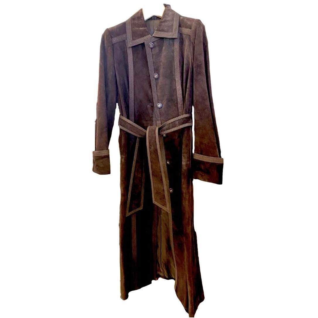 VIP【関税送料無料】希少 MAX MARA BROWN CASUAL JACKET Max Mara Leather Outer Shell Brown Coats, Jackets & Vests