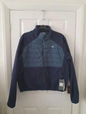 Chaqueta polar Trespass Coldheat talla grande azul híbrido masculino TP75 para hombre talla XXL Foto 1 de 4