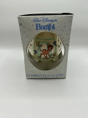 Ornamento Walt Disney Bambi 1992 Nuevo En Caja Foto 1 de 4