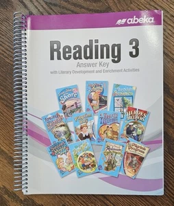 Abeka Academy 3rd Grade Reading 3 Parent Teacher Edition Answer Key - Picture 1 of 2
