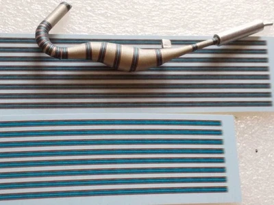 1/12 Universal Decal, Approximately 2mm Wide, Set of 2 Colors, For Reproducing - Image 1 of 4