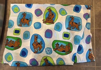 1999 Vintage Scooby Doo Dan River Twin Fitted Sheet Foto 1 de 3