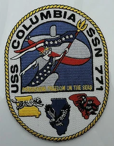 Parche submarino USS Columbia SSN 771 - Imagen 1 de 1