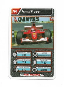 2003 Ace Trumps F1 Formel 1 Spielkarten Finnisch #A4 Michael Schumacher - Bild 1 von 1