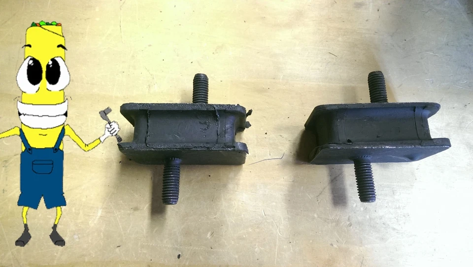 Motor Mount Kit for Dodge Dart 170 198 225 Engine 1967 1968 1969 1970 1971 1972 - Image 1 of 4